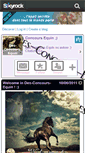 Mobile Screenshot of des-concours-equin.skyrock.com