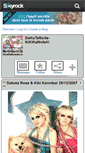 Mobile Screenshot of dakotarose-kikikannibal.skyrock.com