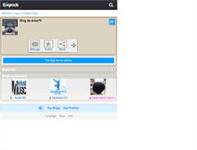 Tablet Screenshot of drew75.skyrock.com