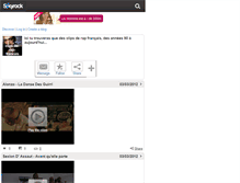 Tablet Screenshot of clips-de-rap-francais.skyrock.com