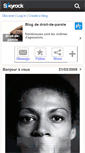 Mobile Screenshot of droit-de-parole.skyrock.com