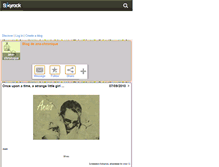 Tablet Screenshot of ana-chronique.skyrock.com