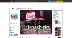 Desktop Screenshot of lil-hash.skyrock.com