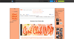 Desktop Screenshot of cine-club-inda.skyrock.com