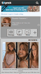 Mobile Screenshot of hermosa-dounia.skyrock.com