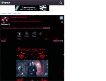 Tablet Screenshot of gothique155.skyrock.com