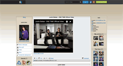Desktop Screenshot of justin-bieber-officiels.skyrock.com