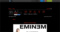 Desktop Screenshot of eminem-----news.skyrock.com