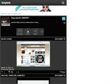 Tablet Screenshot of bboyjunior.skyrock.com