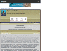 Tablet Screenshot of generation-21.skyrock.com