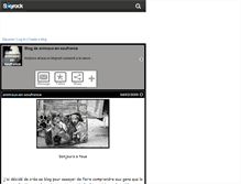 Tablet Screenshot of animaux-en-soufrance.skyrock.com