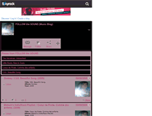 Tablet Screenshot of followsthesound.skyrock.com