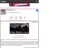 Tablet Screenshot of hatebeforelove.skyrock.com