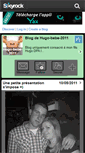 Mobile Screenshot of hugo-bebe-2011.skyrock.com