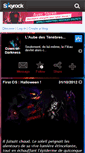 Mobile Screenshot of dawn-of-darkness.skyrock.com