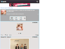 Tablet Screenshot of gossipgirluniversity.skyrock.com