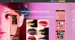Desktop Screenshot of beautemake-up.skyrock.com