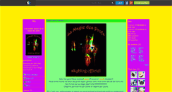 Desktop Screenshot of lamagiedesprofs.skyrock.com