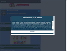 Tablet Screenshot of monique9334.skyrock.com