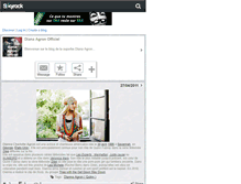 Tablet Screenshot of diana-agron-officiel.skyrock.com