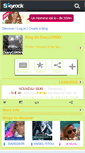 Mobile Screenshot of diaryc0rny.skyrock.com