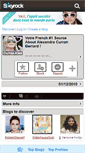 Mobile Screenshot of curranalex.skyrock.com