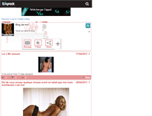 Tablet Screenshot of elodie-6989.skyrock.com