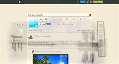 Desktop Screenshot of l-ile-aux-mysteres.skyrock.com