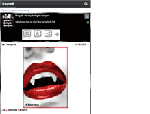 Tablet Screenshot of disney-twilight-vampire.skyrock.com