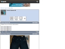 Tablet Screenshot of fashiondestock.skyrock.com