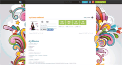 Desktop Screenshot of jyliana-officiel.skyrock.com