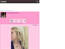 Tablet Screenshot of amazing-comaneci.skyrock.com