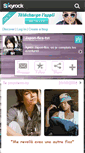 Mobile Screenshot of japon-fics-tst.skyrock.com