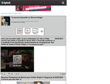 Tablet Screenshot of bonnie-wrigh.skyrock.com