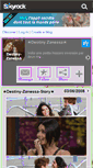 Mobile Screenshot of destiny-zanessa.skyrock.com