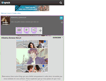 Tablet Screenshot of destiny-zanessa.skyrock.com