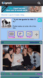 Mobile Screenshot of elodie62120.skyrock.com