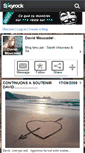 Mobile Screenshot of david-moucadel.skyrock.com