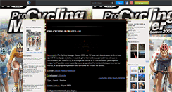 Desktop Screenshot of pro-cycling-manager-all.skyrock.com
