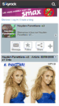 Mobile Screenshot of hayden-panettiere--x3.skyrock.com