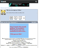 Tablet Screenshot of fma-power-org.skyrock.com
