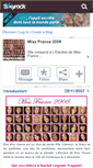 Mobile Screenshot of electionmissfrance2008.skyrock.com