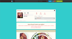 Desktop Screenshot of andrea-russett.skyrock.com