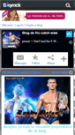 Mobile Screenshot of fiic-catch-wwe.skyrock.com