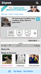 Mobile Screenshot of glamour-lucy-lawless.skyrock.com
