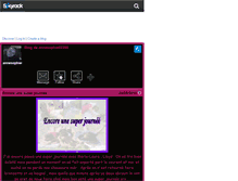 Tablet Screenshot of annesophie02390.skyrock.com