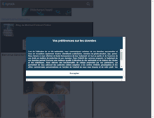 Tablet Screenshot of michael-forever-fiction.skyrock.com