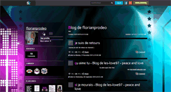 Desktop Screenshot of florianprodeo.skyrock.com