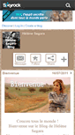 Mobile Screenshot of helene-segara-blog.skyrock.com