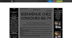 Desktop Screenshot of concours-bg-74.skyrock.com